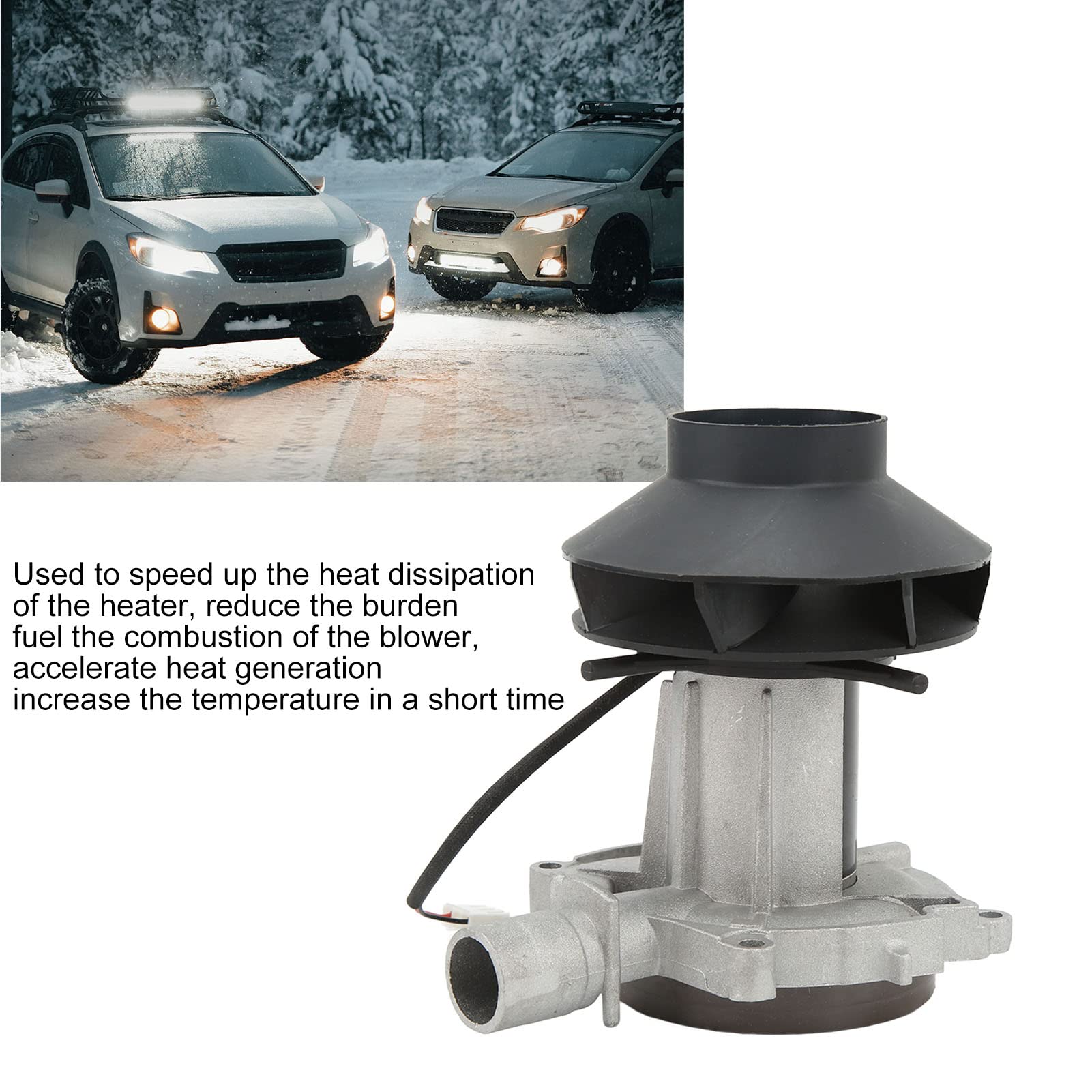 Motore Ventilatore 5KW 12V Per Riscaldatore Webasto - Ricambio Auto