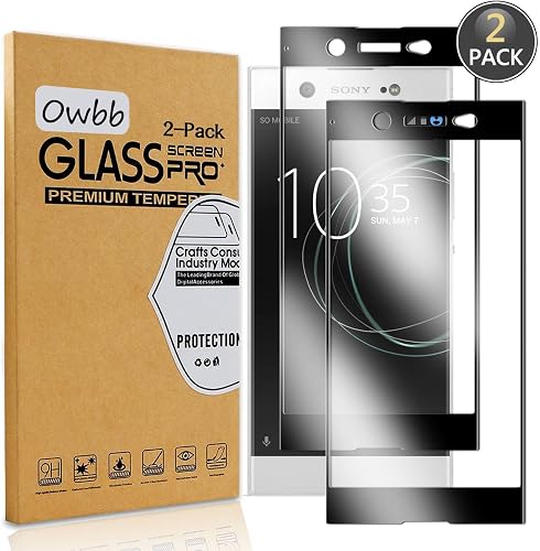 Pezzi Owbb Nero Vetro Temperato Pellicola Per Sony Xperia XA1 Ultra Full Coverage Protettiva Protezione Durezza 99 Alta Trasparente Pezzi Owbb Nero Vetro Temperato Pellicola Per Sony Xperia XA1 Ultra Full Coverage Protettiva Protezione Durezza 99 Alta Trasparente
