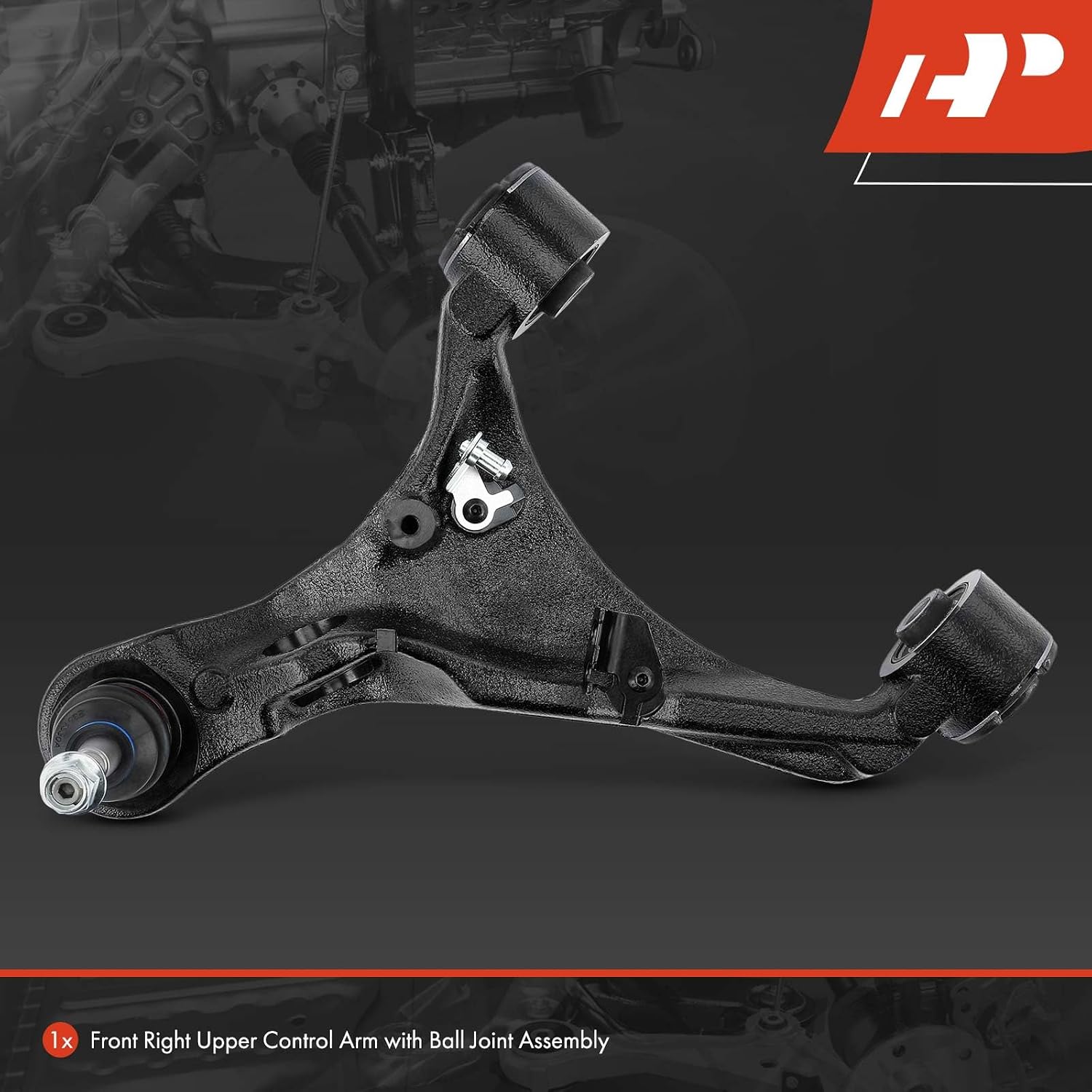 A-Premium Front Right Upper Control Arm, with Ball Joint & Bushing, Compatible with Land Rover Range Rover Sport 2010 2011 2012 2013