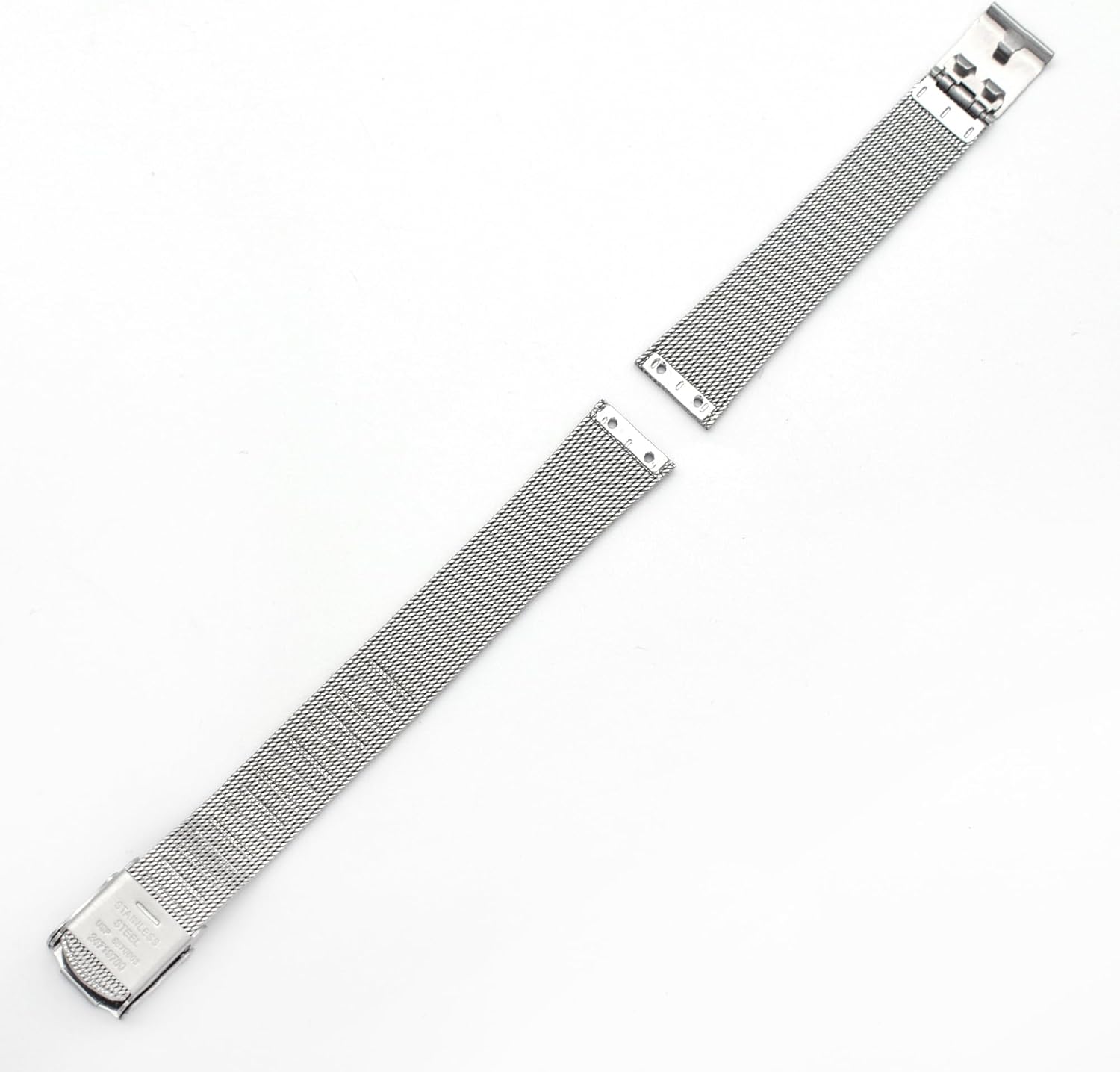 THEAGE14mm Watch Band Screwing Stainless Steel Watch Strap Replacement for Skagen