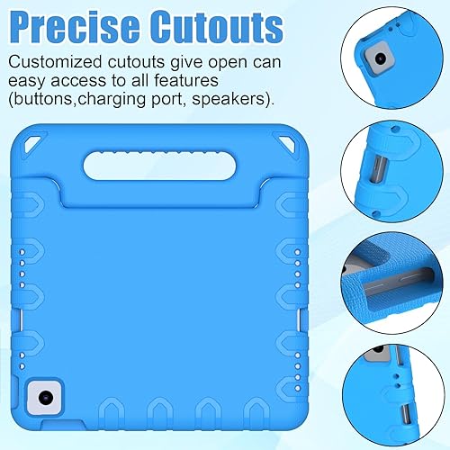 Miniatura 6 de BMOUO Funda infantil para iPad Air de 11 pulgadas M3 (2025) M2 (2024), iPad Air de 54 generación de 10.9 pulgadas (20222020), a prueba de golpes,