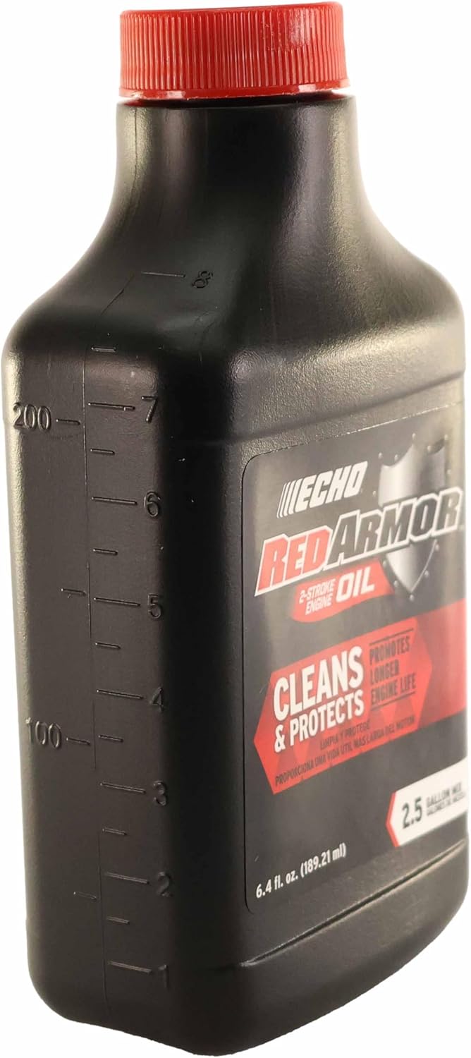 Echo Pack of Twelve 6550025 Red Armor 2 Cycle Oil - 2.5 Gallon Mix 50:1 - 6.4oz