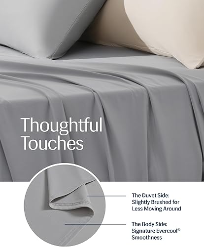 Miniatura 6 de REST Evercool+ Sábana encimera tamaño matrimonialqueen, ropa de cama de lujo transpirable para personas que duermen con calor y sudores nocturnos,