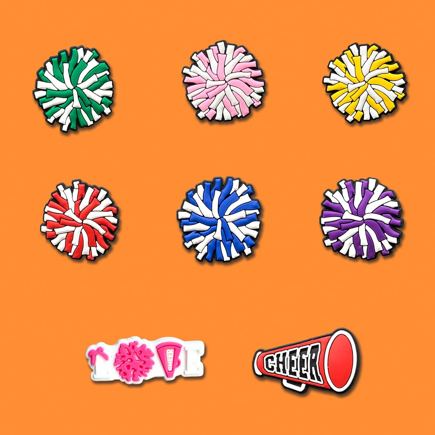 Sports Shoe Decoration Charms for Clog, Softball Baseball Basketball Volleyball Soccer Swimming Hockey Cheerleading Gymnastics Ballet Charms Accessories for Adults