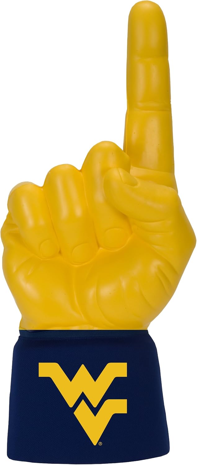 NCAA West Virginia Mountaineers Licensed Foam Finger with