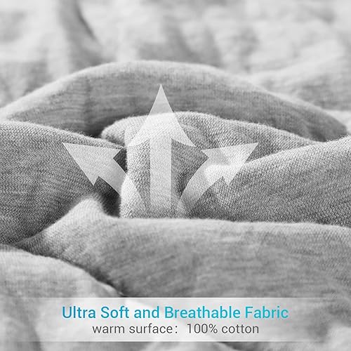 Miniatura 8 de Avolare Edredón refrescante tamaño Queen, edredón de verano de doble cara con Q-Max  0.4 fibra Arc-Chill Cold Touch y 100% algodón Oeko-TEX, manta