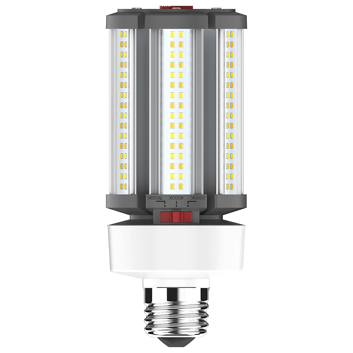Satco S23140 Hi-Pro Wattage and Color Temperature Selectable LED Corncob Lamp,