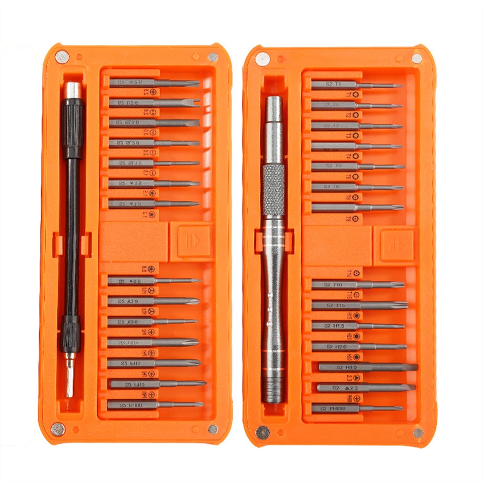 Zestaw narzędzi Narzędzie Do Naprawy Zestaw wkrętaków precyzyjnych do elektroniki laptopa Zestaw wkrętaków sześciokątnych Torx(Orange)