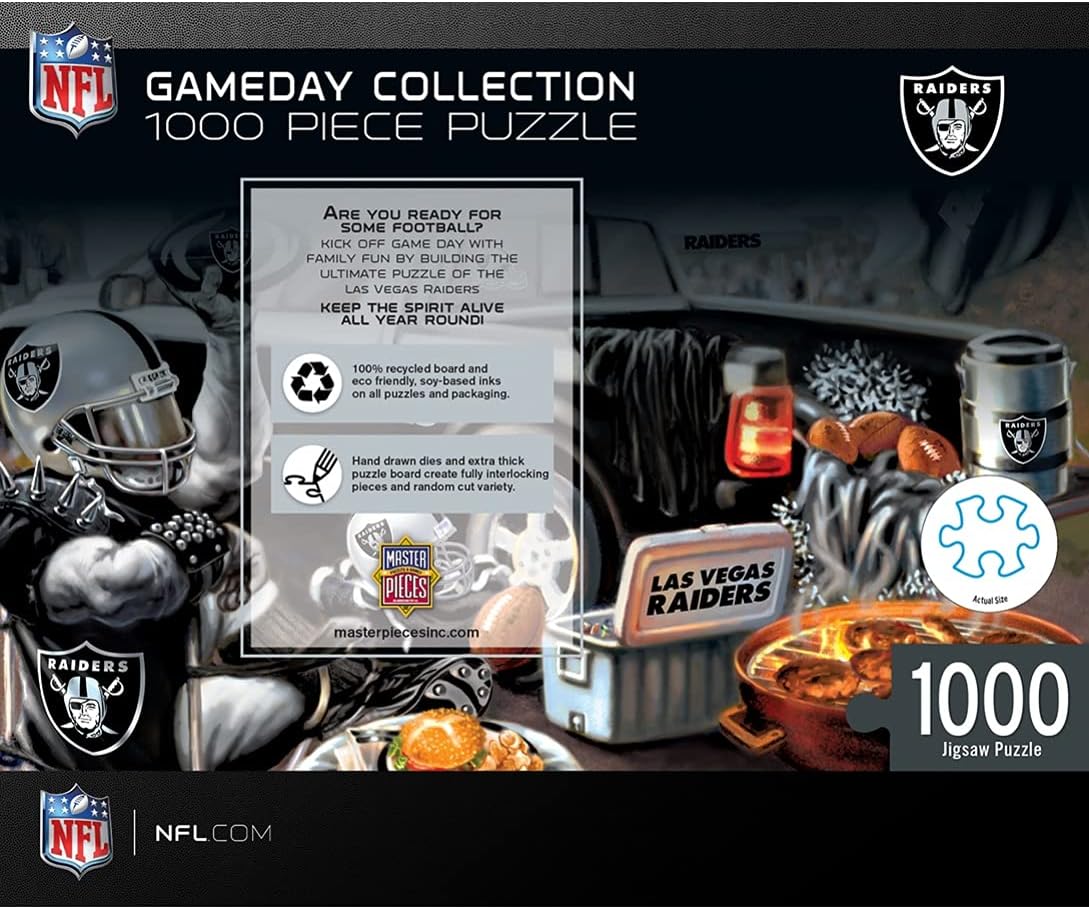 Masterpieces Raiders Puzzle and Dominoes Bundle - All Ages - TABLETOP GAME - Unisex - English