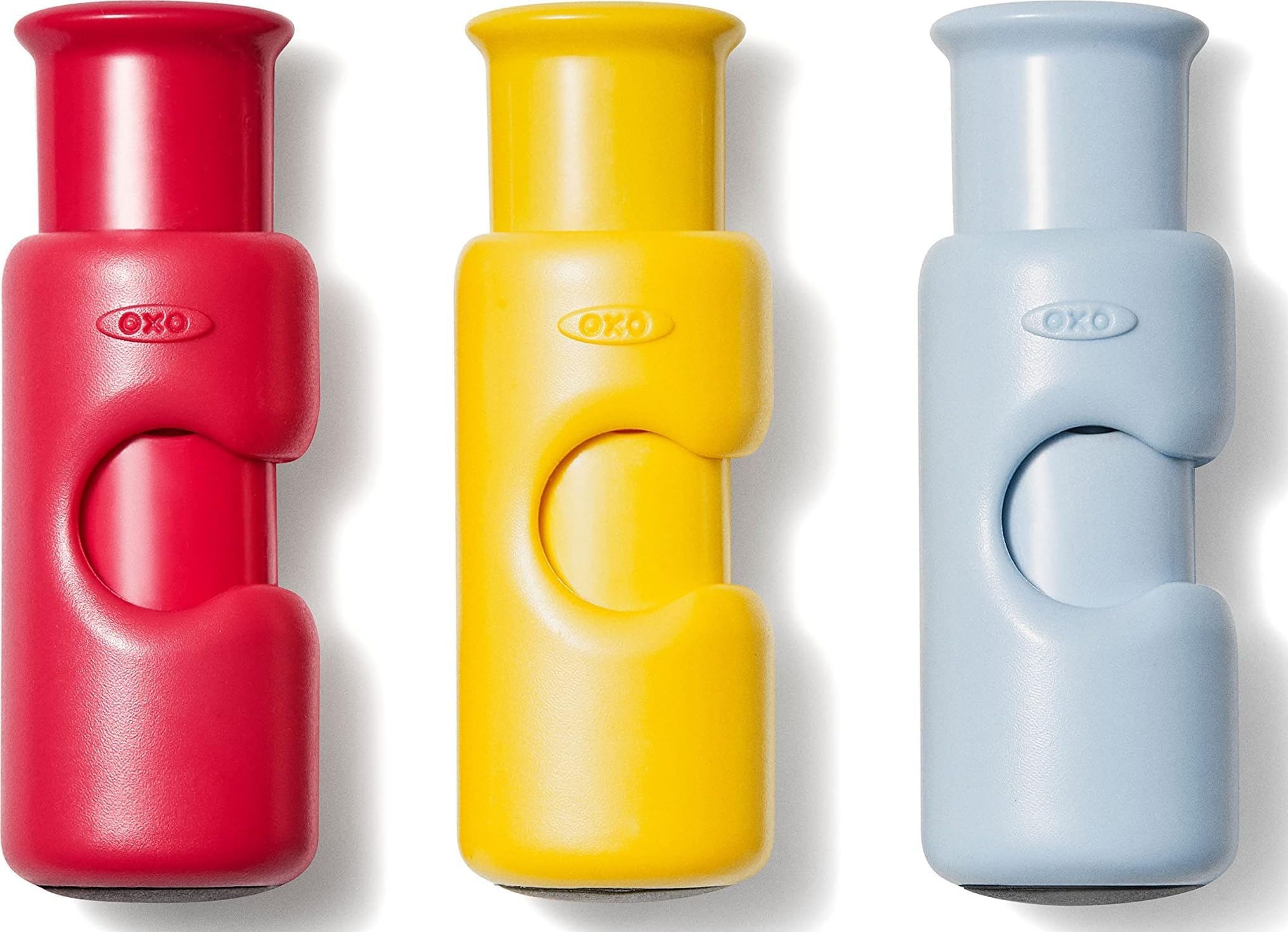 OXO Good Grips Bag Cinch - 3 Pack - Assorted Colors, Clip For Food Storage
