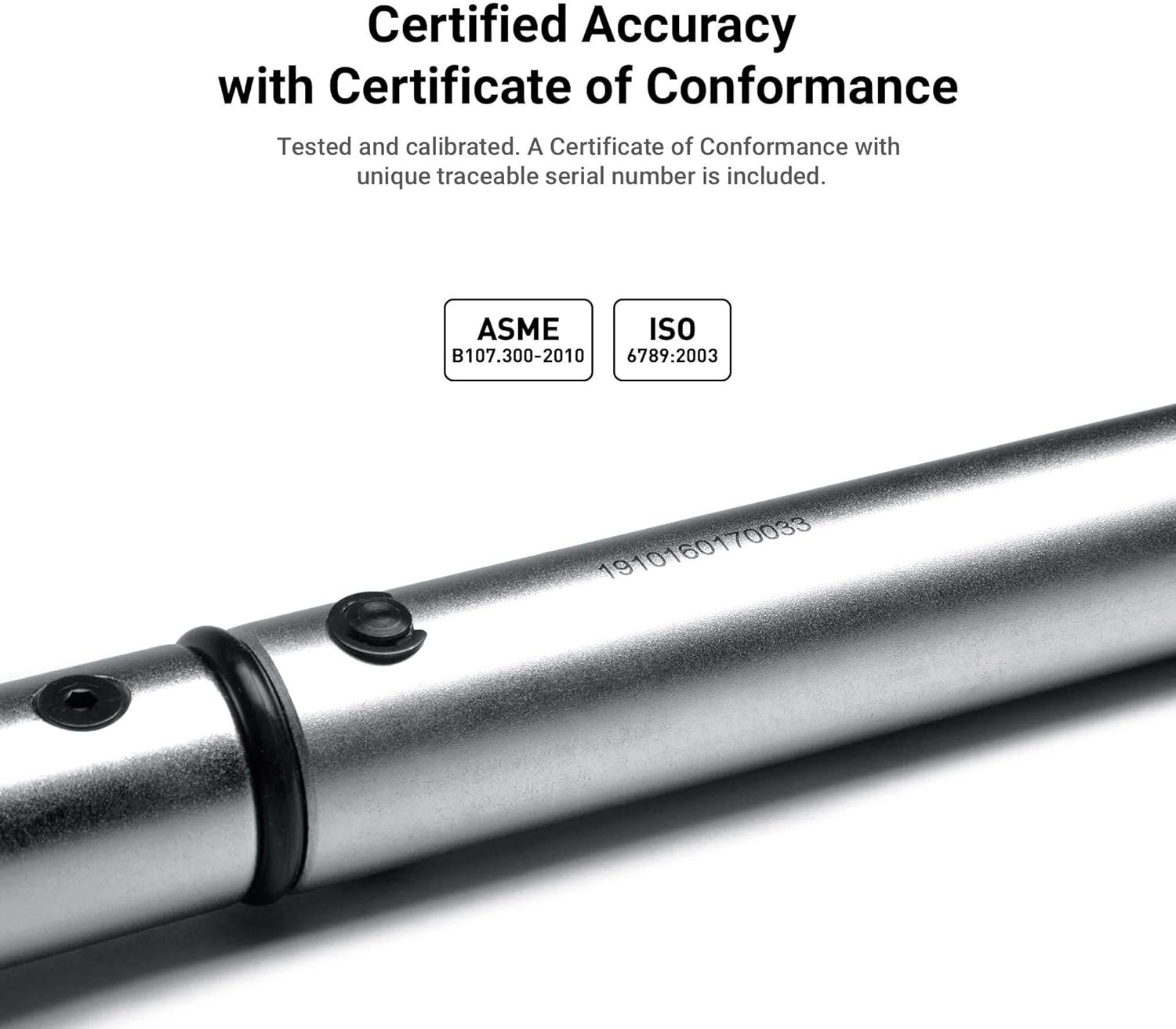 Capri Tools 50-250 Inch Pound Industrial Torque Wrench, 1/4" Drive