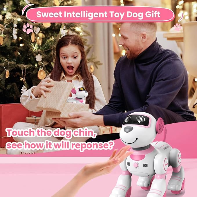 Robot Perro Interactivo para Niños con Control Remoto miniatura 8