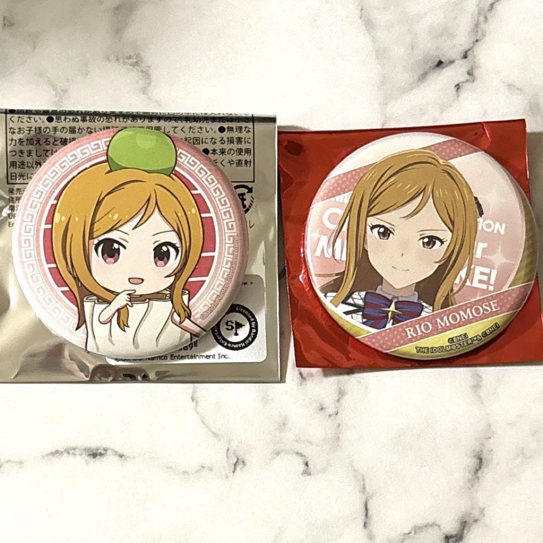 ミリオンライブ 百瀬莉緒 缶バッジ セット 新品ミリオンライブ 百瀬莉緒 缶バッジ - メルカリ