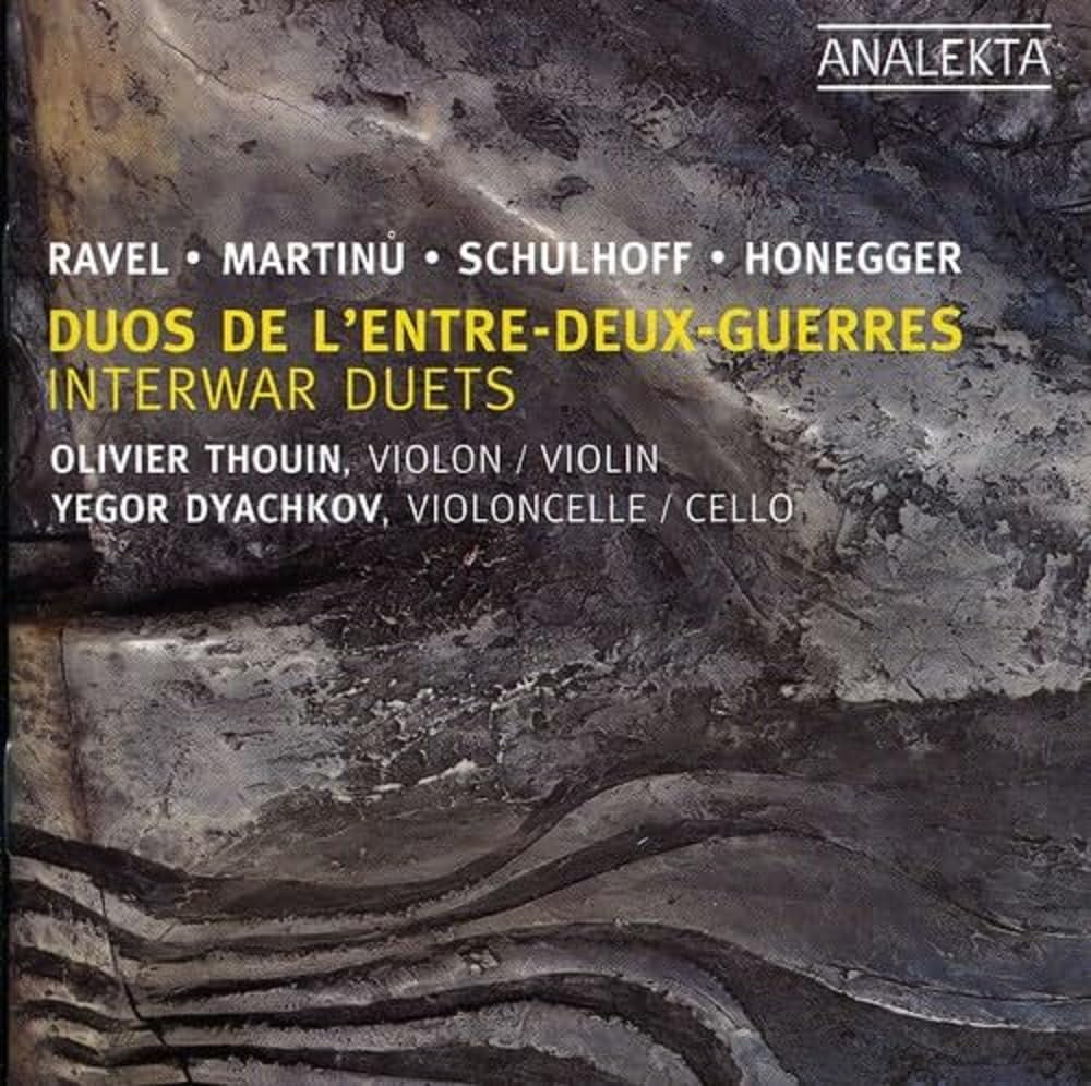Interwar Duets (for Cello & Violin)