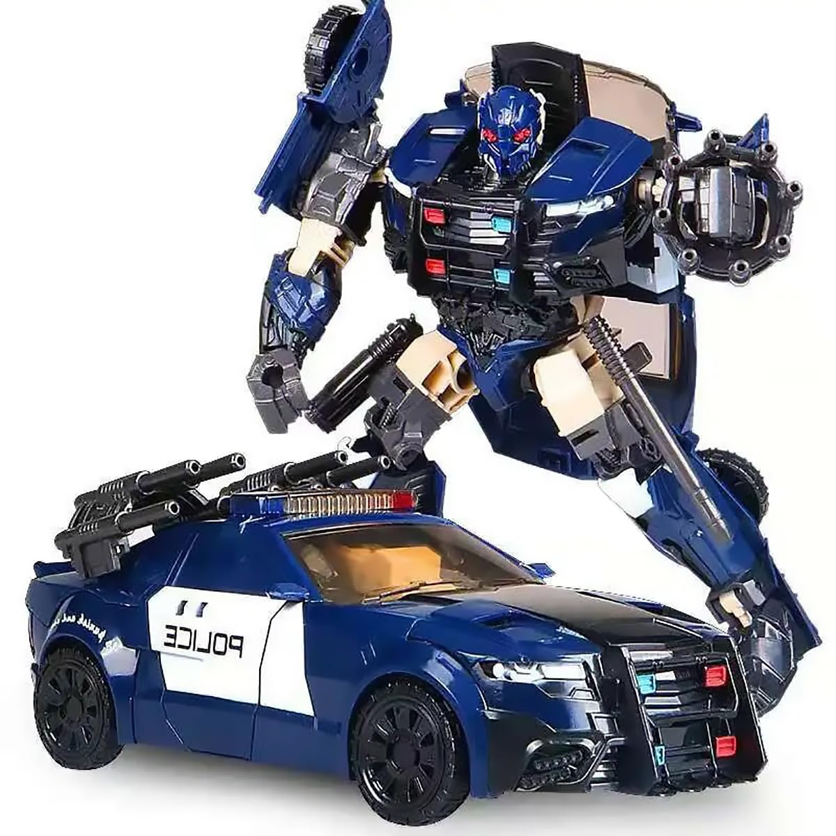 Studio Series Deluxe Class Prowl Movie 5 Rollbar Prowl Action Figure Zinc Alloy Deluxe Gravity Robots Manual Assemble Gifts Desktop Decoration, Multicolored