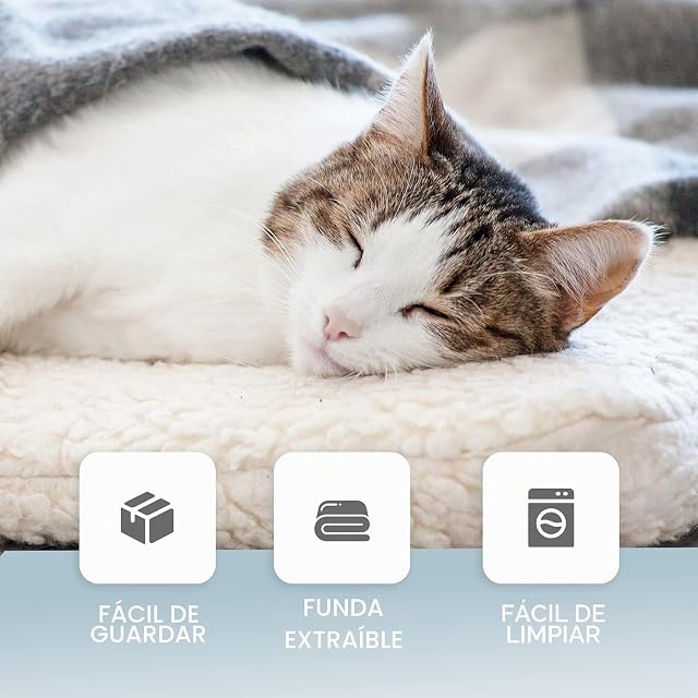 Foto 6 de 7 de FurDreams Cama con radiador para Gatos, Cama Colgante Estilo Hamaca para Mascotas