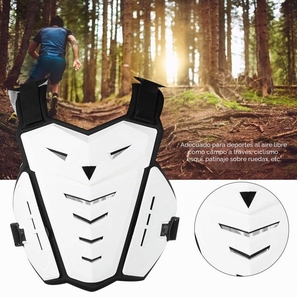 Dioche - Protector para motocicleta o ciclismo, blanco