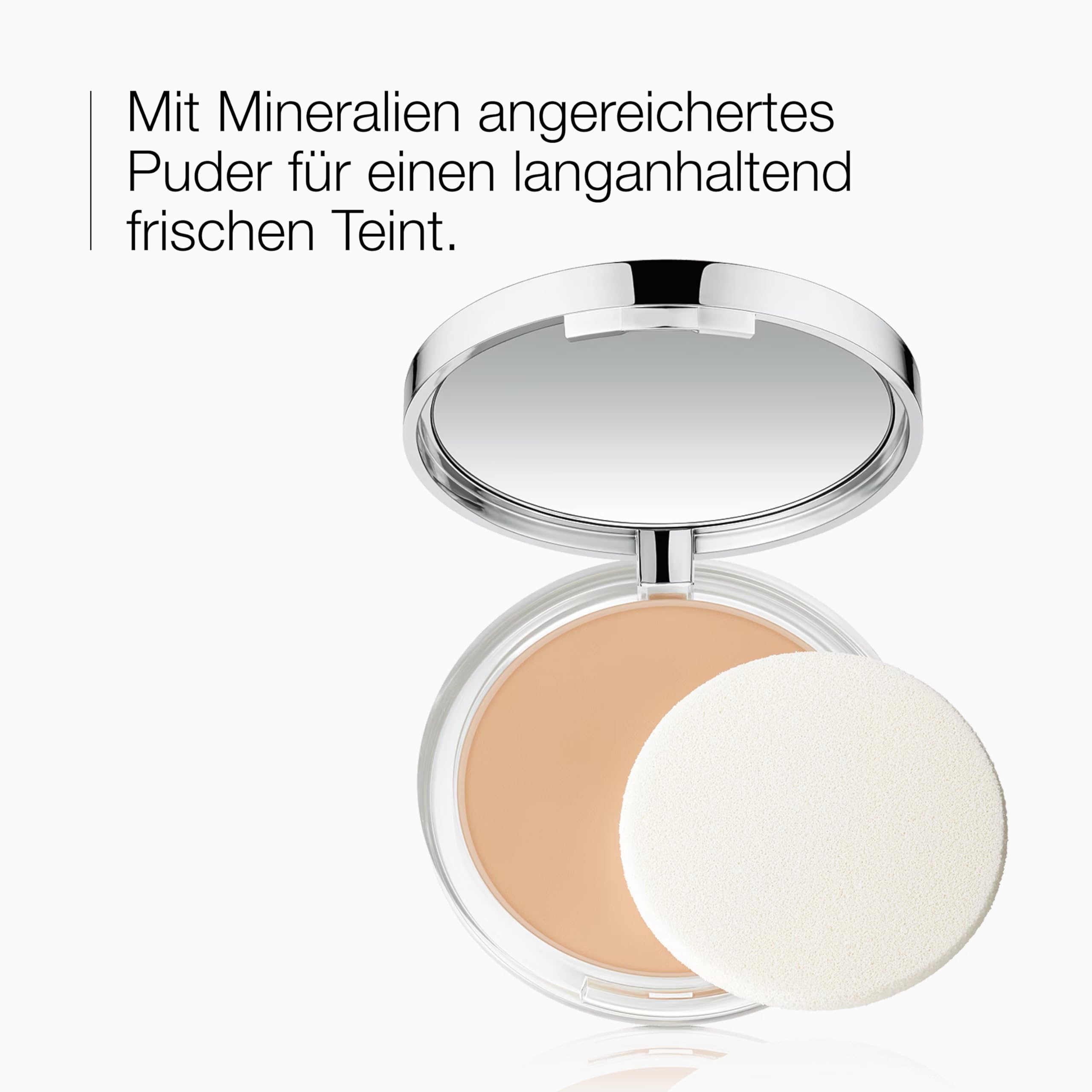 Clinique Almost Powder Makeup SPF 15 | Kompaktpuder Foundation mit Sonnenschutz | Natürliches Finish | Leicht & langanhaltend