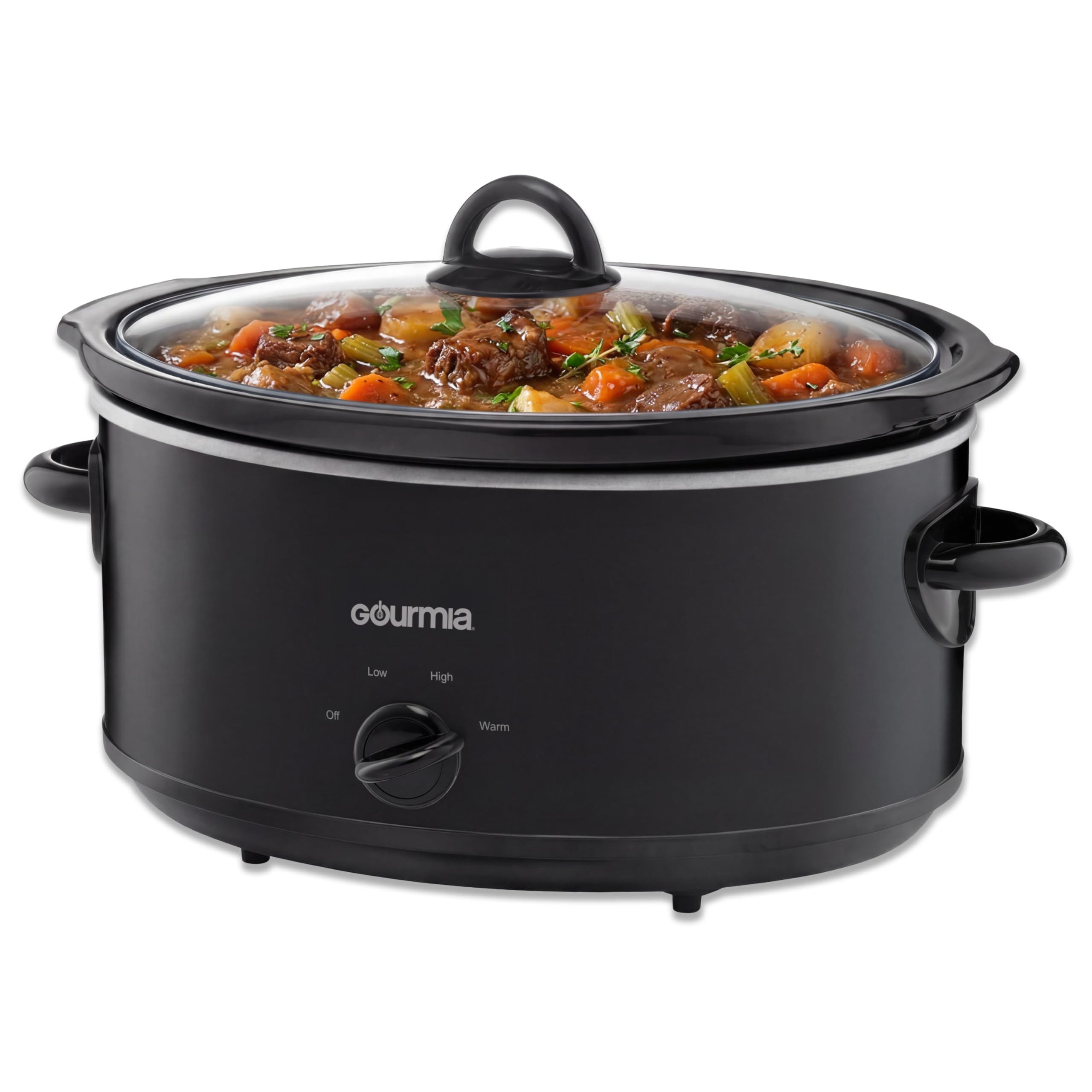 Gourmia Slow Cooker 6 Quart (GSC629BK)