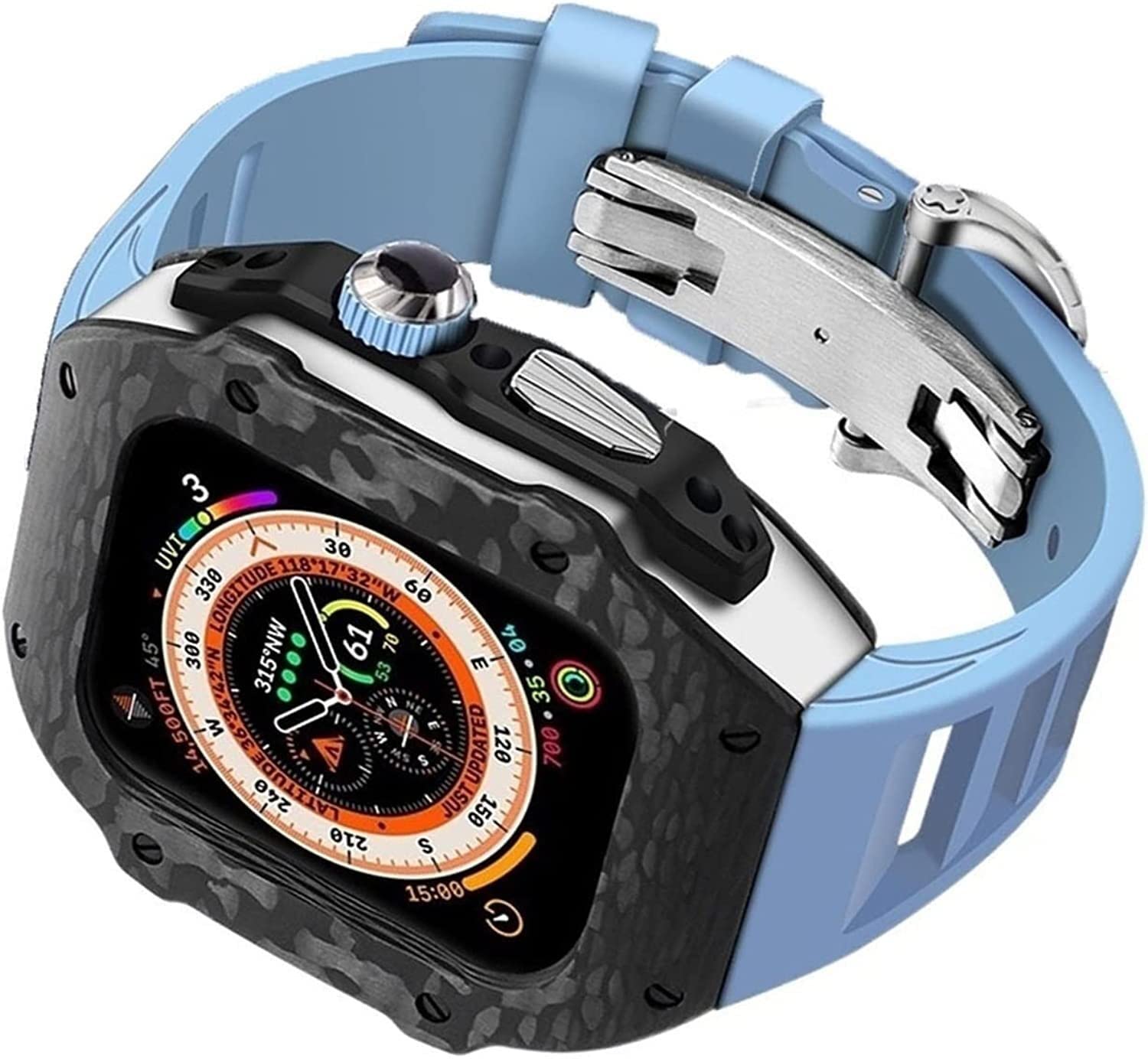 Bracelet en Titane ultra résistant et léger avec fermoir de classe - 6