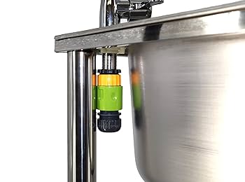 ステンレス 流し台 Amazon.co.jp: APET ステンレス深型流し台・レバー式蛇口付き