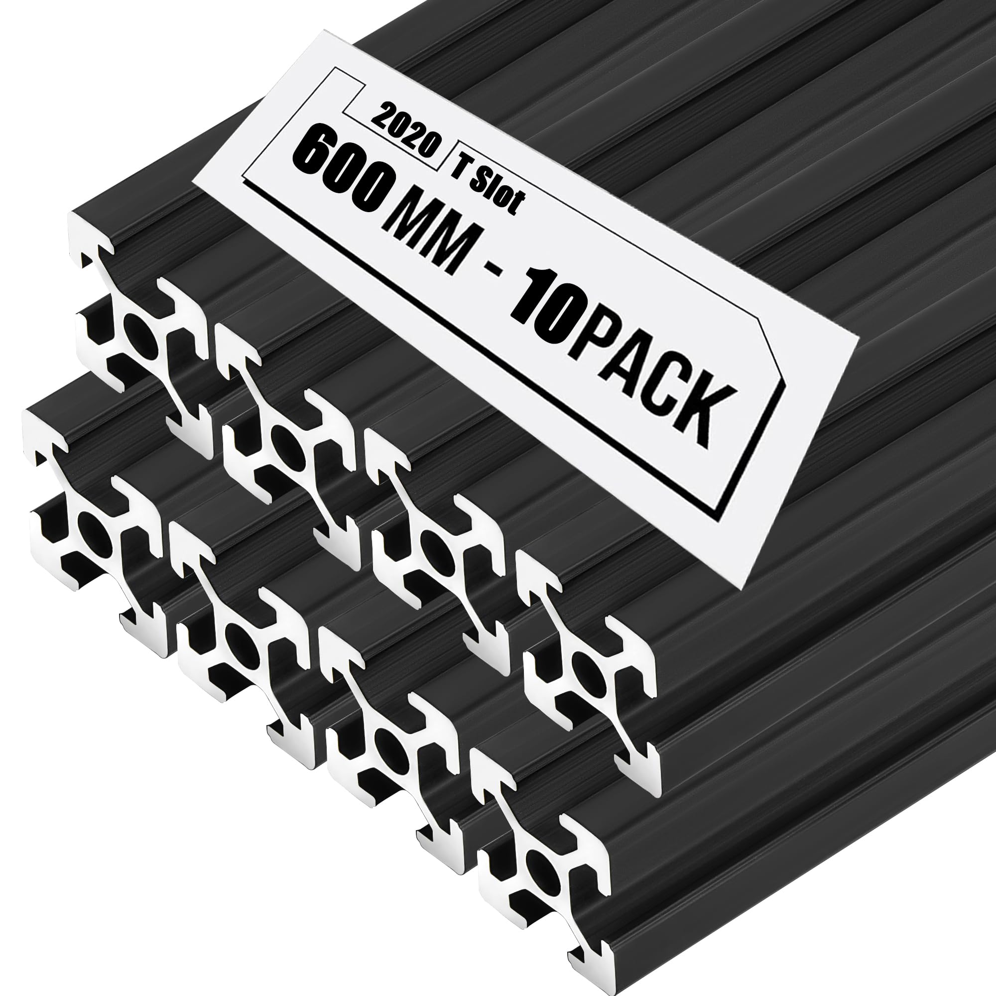 10PCS 48inch 2020 Aluminum Extrusion,T Slot Extruded Aluminum Rail — Amazon image 12