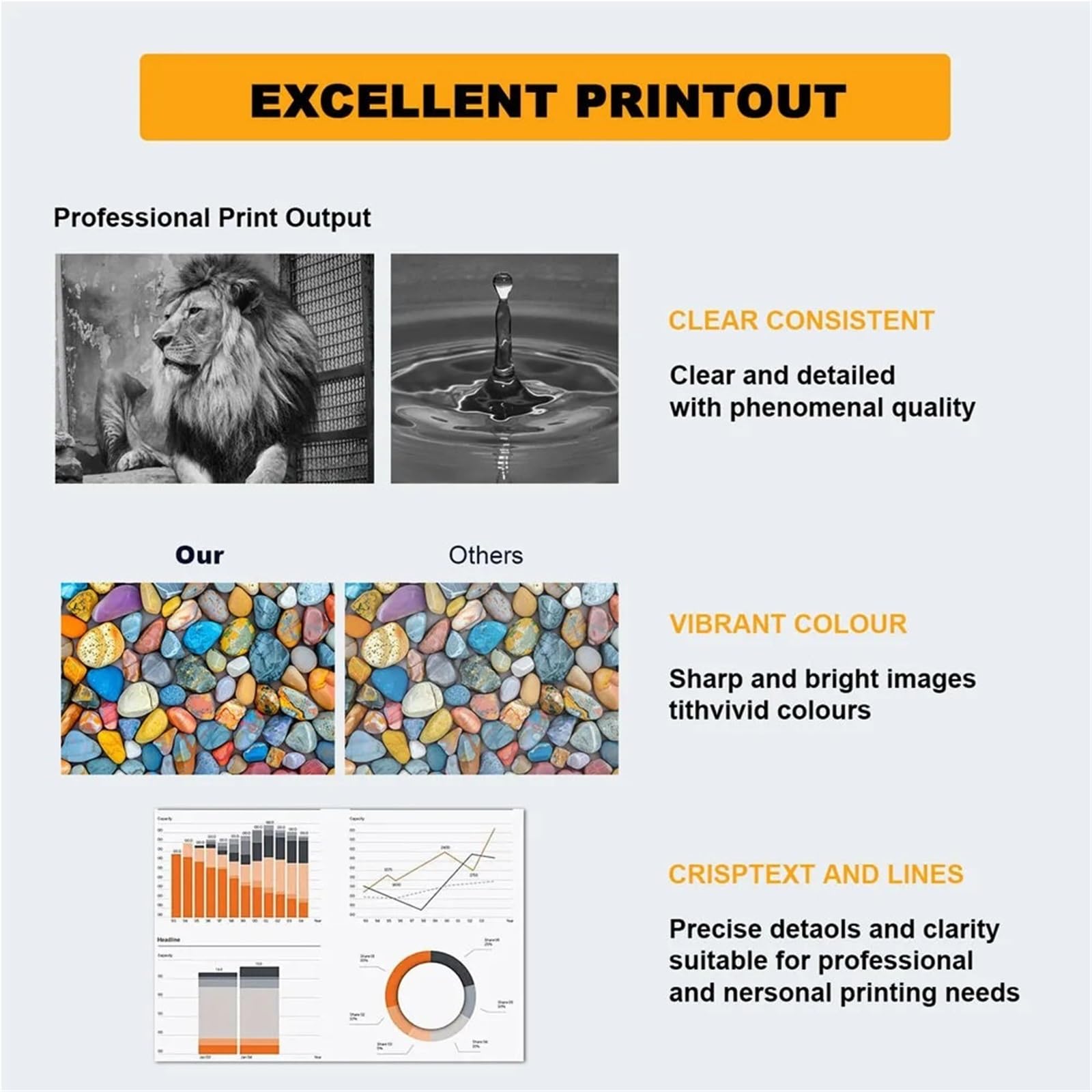 Cartuccia toner, compatibile con HP, 124A Q6000A Q6001A Q6002A