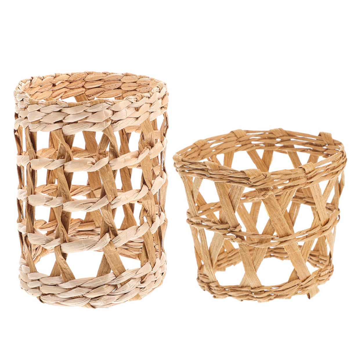Accessoire ménager créatif DOITOOL en paille naturelle tressée main