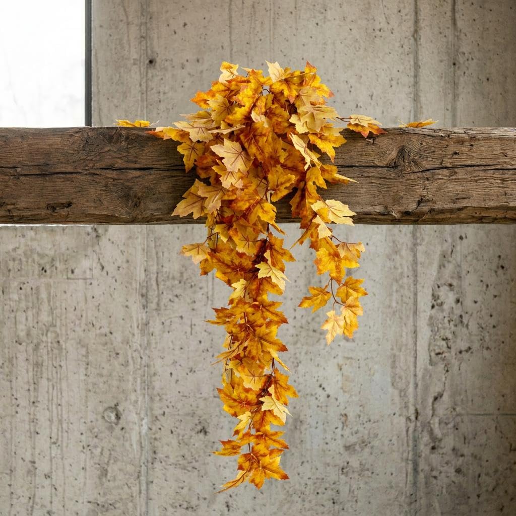 Leaf Design Artificial Hanging Plants