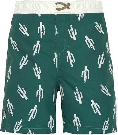 Short De Bain UV LÄSSIG Enfant – Protection UPF 60 + Couche Intégrée Écologique | Short 3/4 Recyclé – Séchage Rapide & Respirant