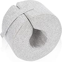 Vista 8 de SWISSELITE Almohada de apoyo para el pie, cojín protector de tobillo, con cremallera antiescaras y funda extraíble, almohada de elevación de pies
