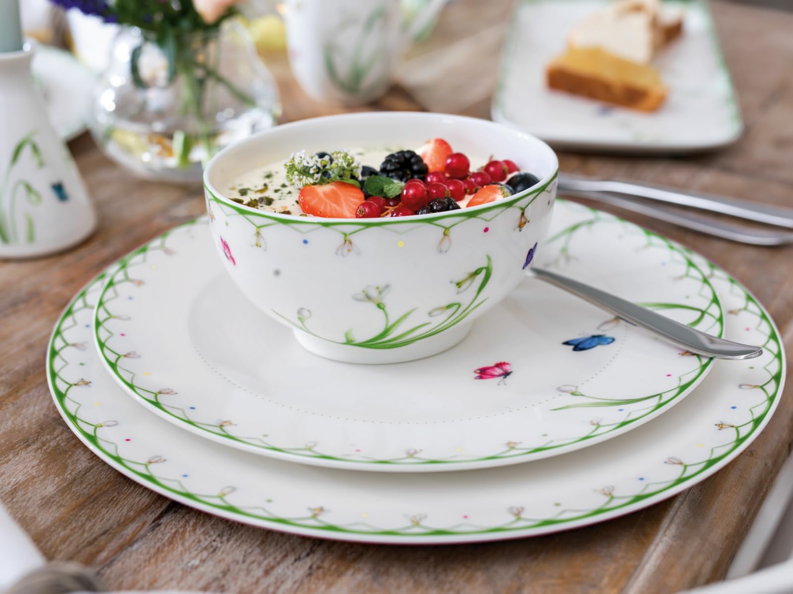 Amazon.com | Villeroy & Boch Colorful Spring French Rice Bowl, 17