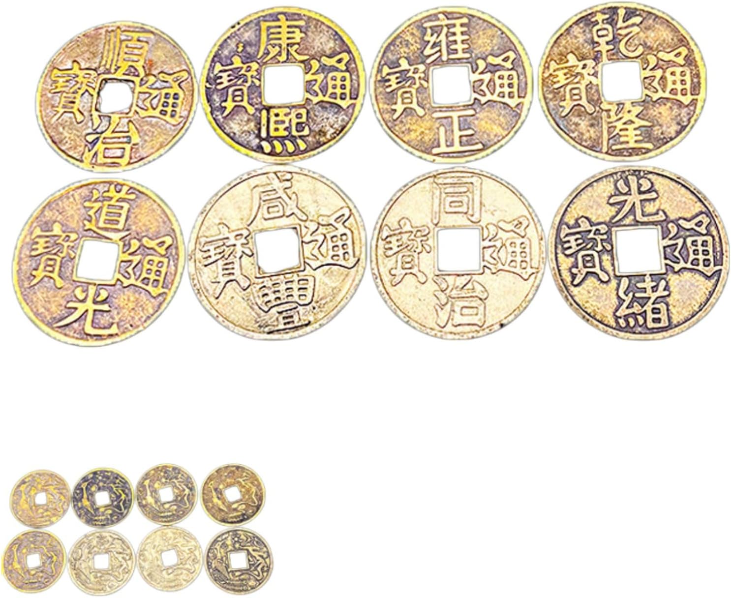 特大号五帝钱 Feng Shui Good Amulet 散装客厅中国结 Feng Shui Good Amulet 巨大号铜钱门槛玄关入户大门 fengshui Chinese Tassel Ornaments-917