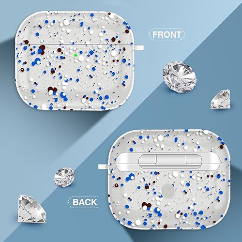 Vista 186 de Maxjoy for AirPods 2nd Generation Case, Unique Design Hard Protective Shockproof Airpods Case Cover with Keychain Compatible with Apple AirPods Sea