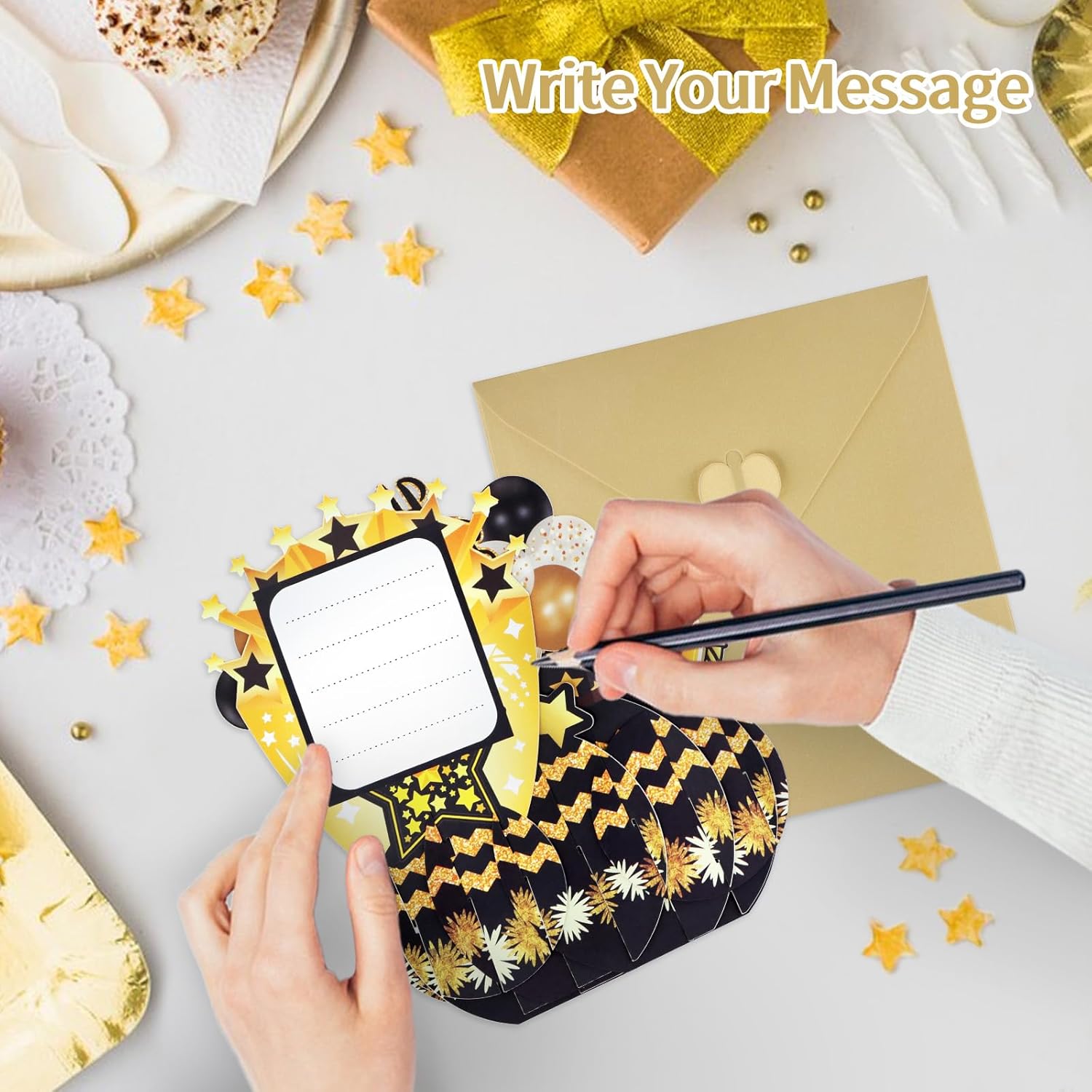 FaCraft Pop Up Birthday Card - 3D Funny Handmade Happy Birthday Pop Up Cards Gift with Envelope, for All Age, Kids Adults, for Her Girls Boys Men Women Son Daughter Mom Dad Boss - Image 5