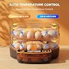 Incubadora de 48 Huevos - Incubadoras para Eclosionar Huevos de Pollo con Lámpara de Cándido, Control de Temperatura y Humedad, Giro Automático de Huevos y Alarma de Anomalías 3