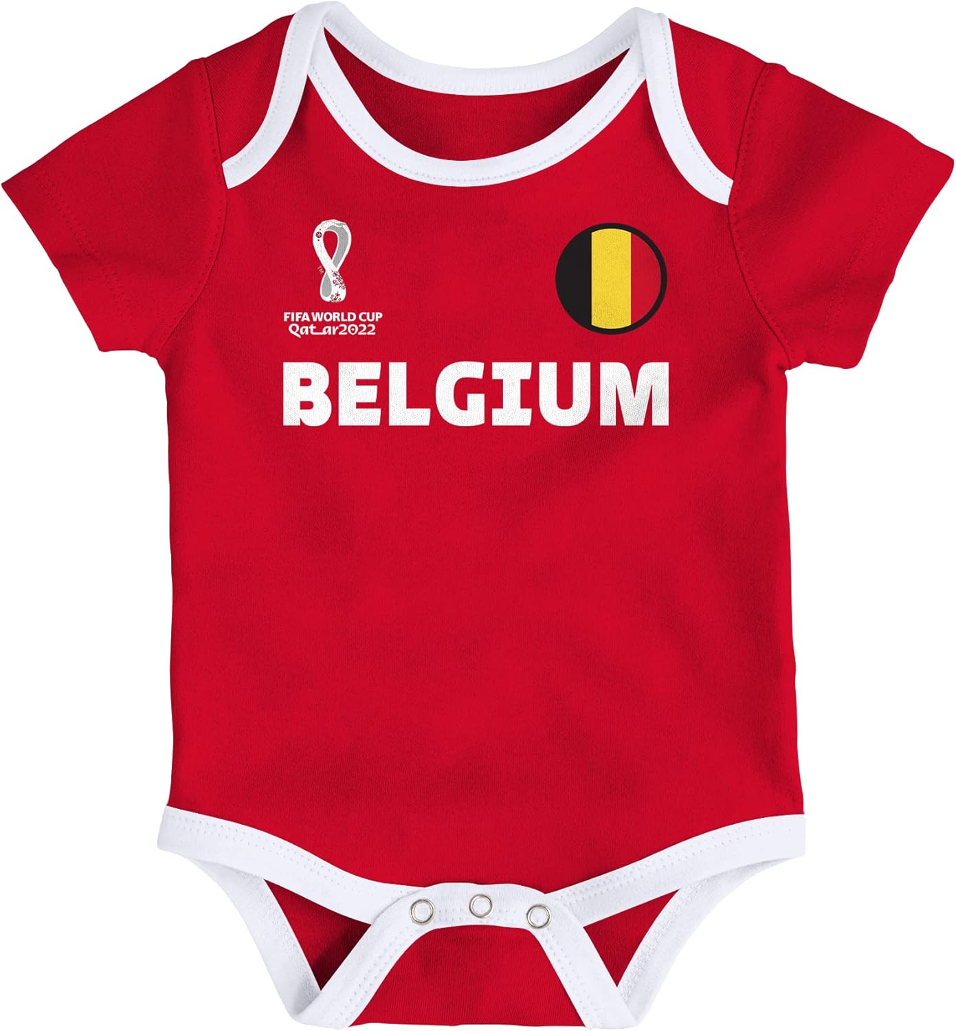 Outerstuff International Soccer Unisex Kids Fifa World Cup 3 Piece Onesie Set