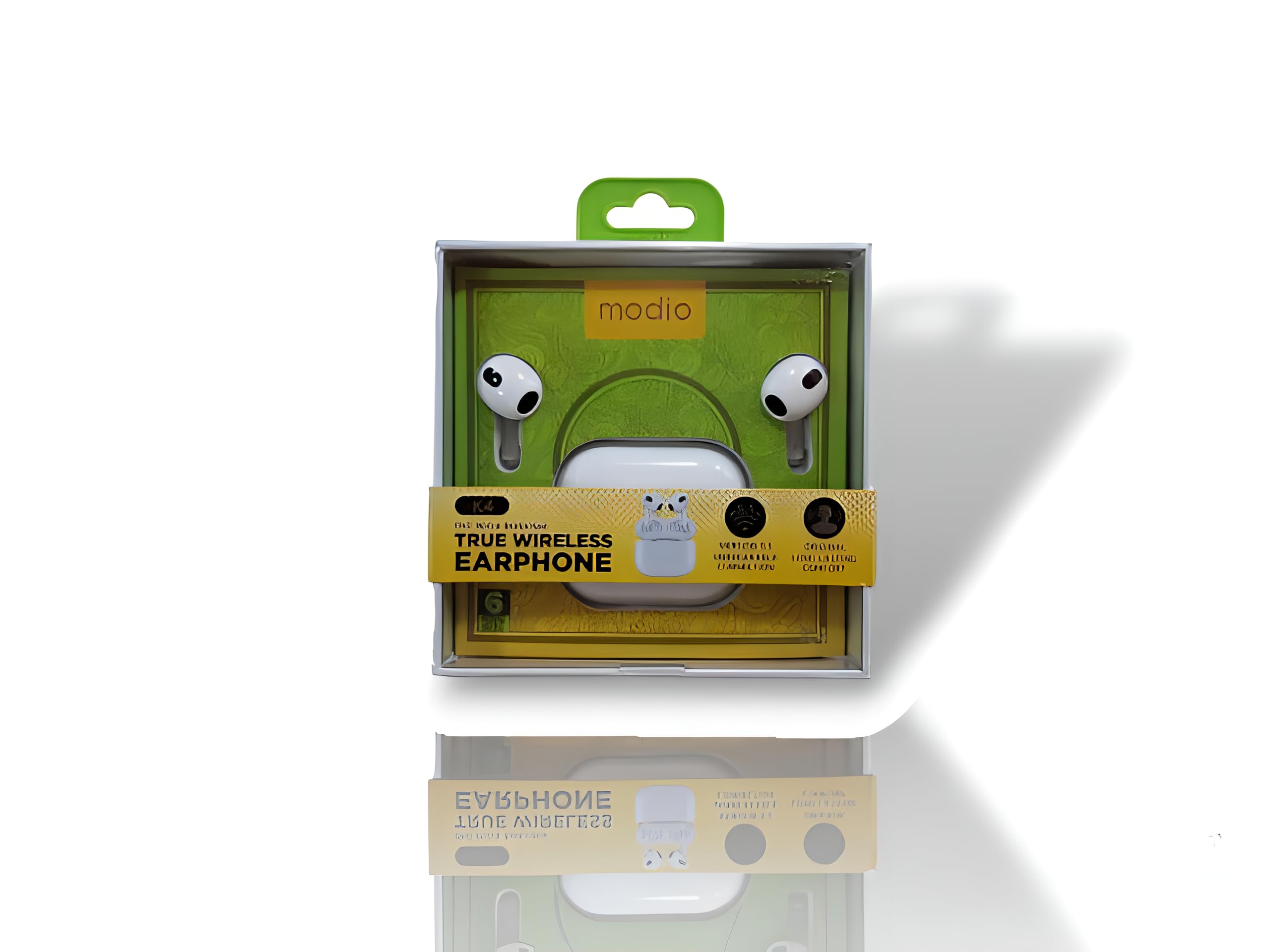 Modio K4 Wireless Earbuds Noice Cancelation Bluetooth Headphone