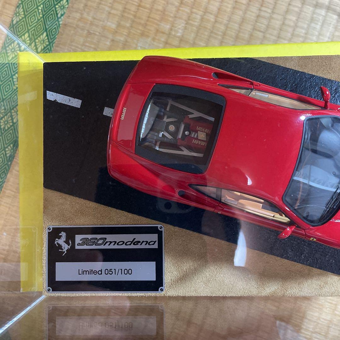 Amazon | BBR 1/24 フェラーリ360 世界限定100台 ロッソコルサ 