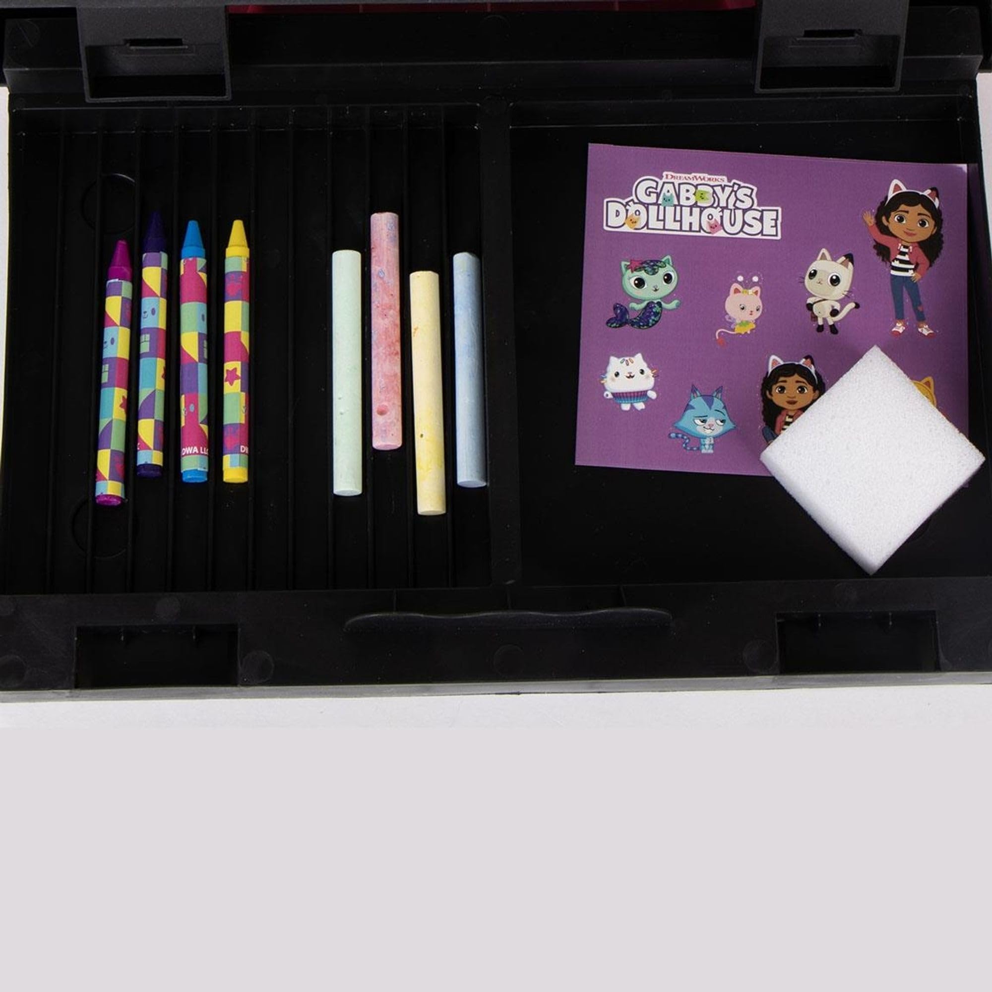 Magnetisches Zeichenbrett „Gabby's Dollhouse“ mit Tragetasche und Zubehör – wiederverwendbares Schreibbrett für Kinder für Mädchen und Fans von „Gabby's Dollhouse“