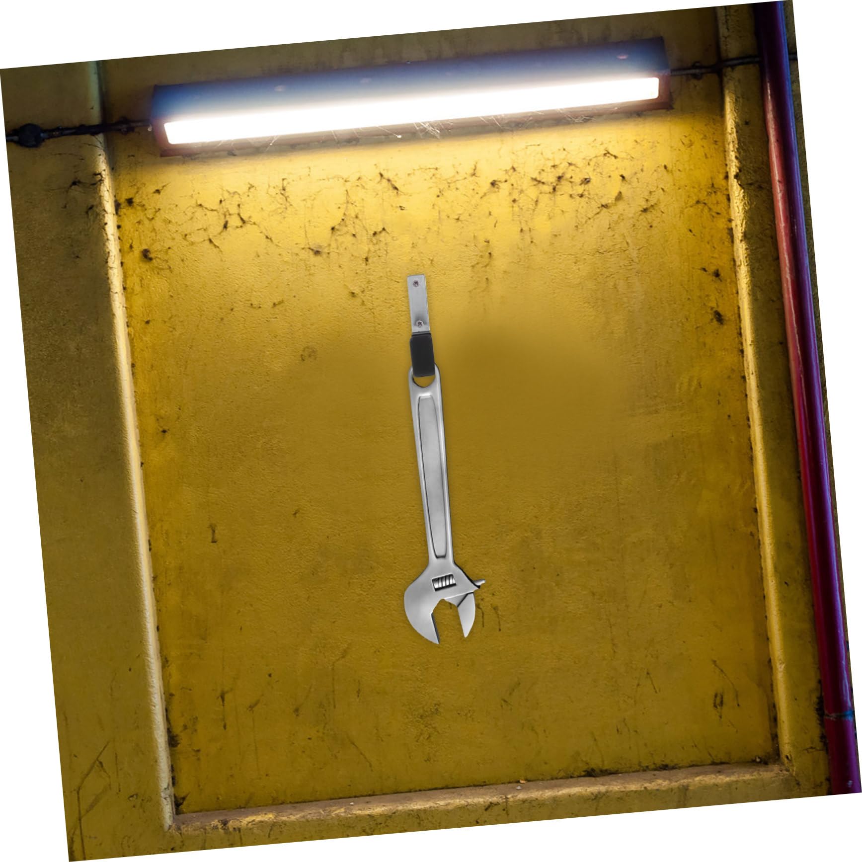 NUOBESTY 3 Set Ganci Da Garage Resistenti Da Appendi Utensili Da Muro Per Strumenti Da Giardino E Organizzazione Spazi Facile Installazione E Uso Robusta 2 Pezzi*3
