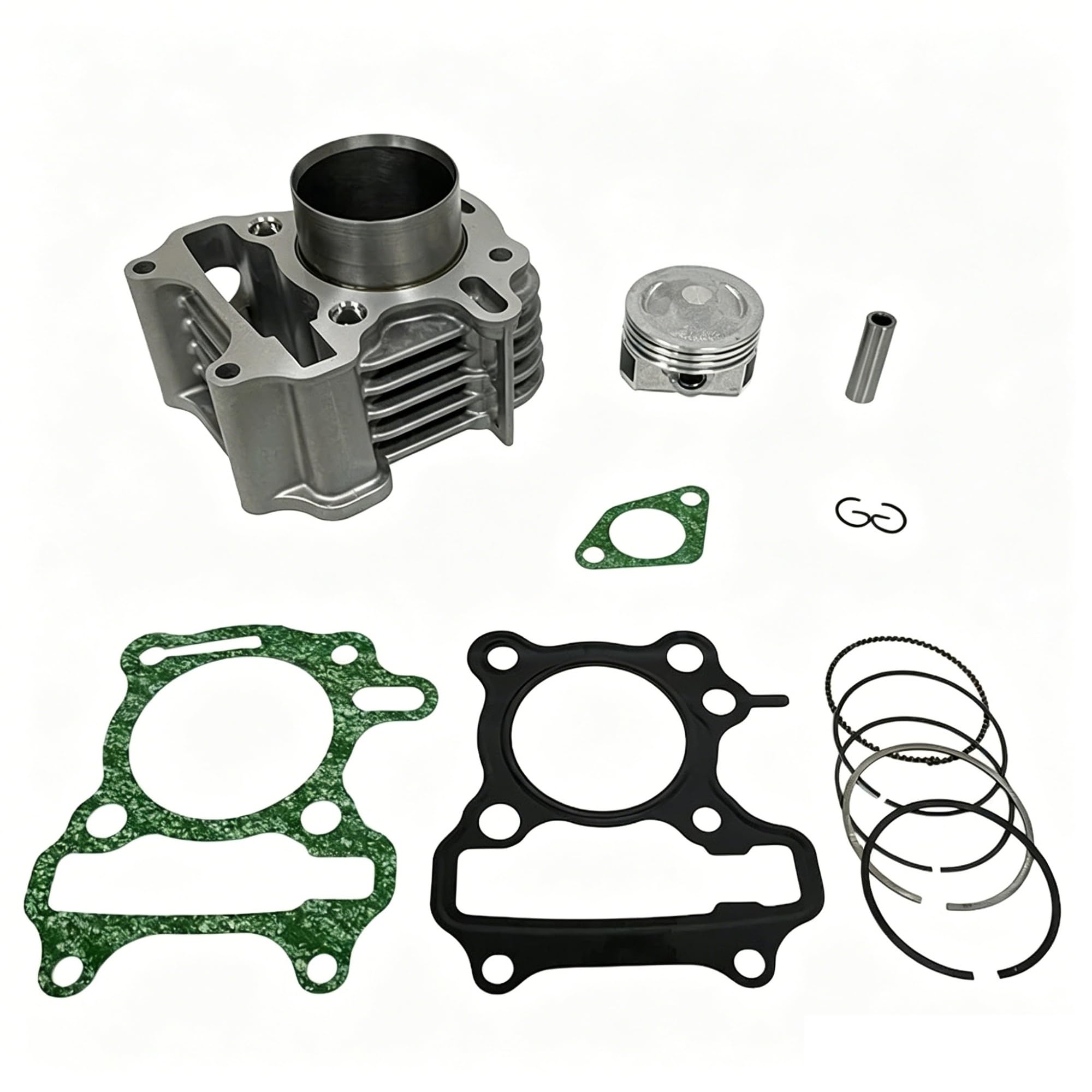 Zylinder Kettensäge Für Lexmoto Für Diablo 50 LJ50QT-9M Für Nano 50 70cc Racing Big Bore Zylinder Block Kit 47mm Kolben