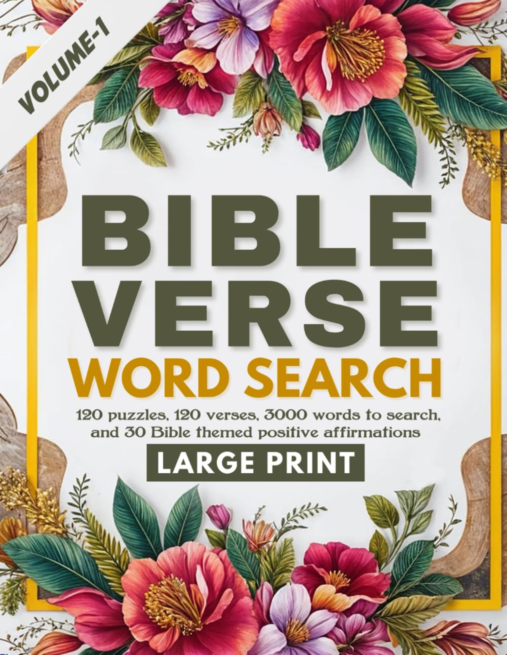 The Bible Verse Word Search for Adults and Seniors Strengthen Your