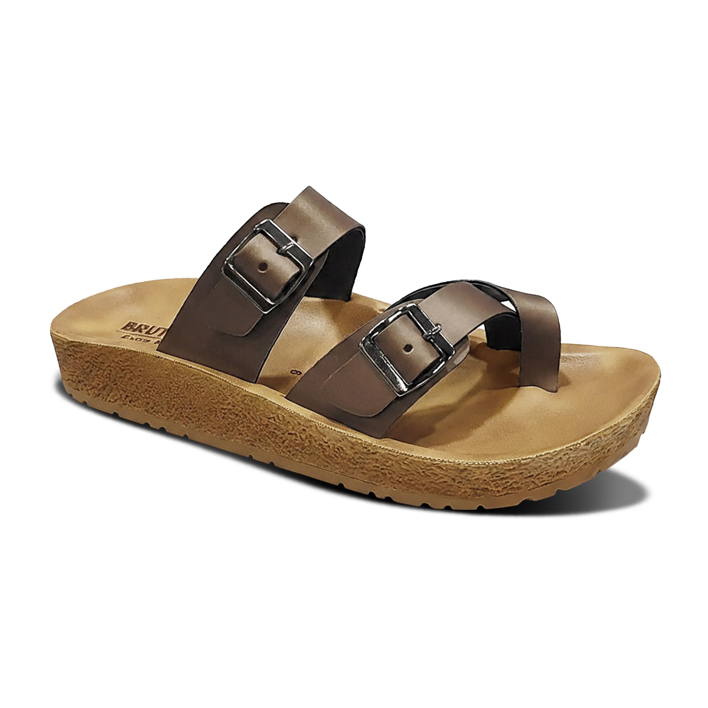 bruton Stylish Women's Sandals | Comfortable, Lightweight & Anti-Skid | PU Material Casual Footwear for Office & Daily Use-picture-43