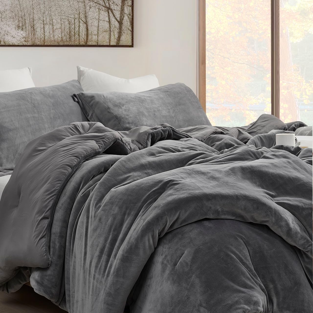 Byourbed Better Than Anesthesia - Coma Inducer® Oversized King Comforter Set - Smoked Pearl