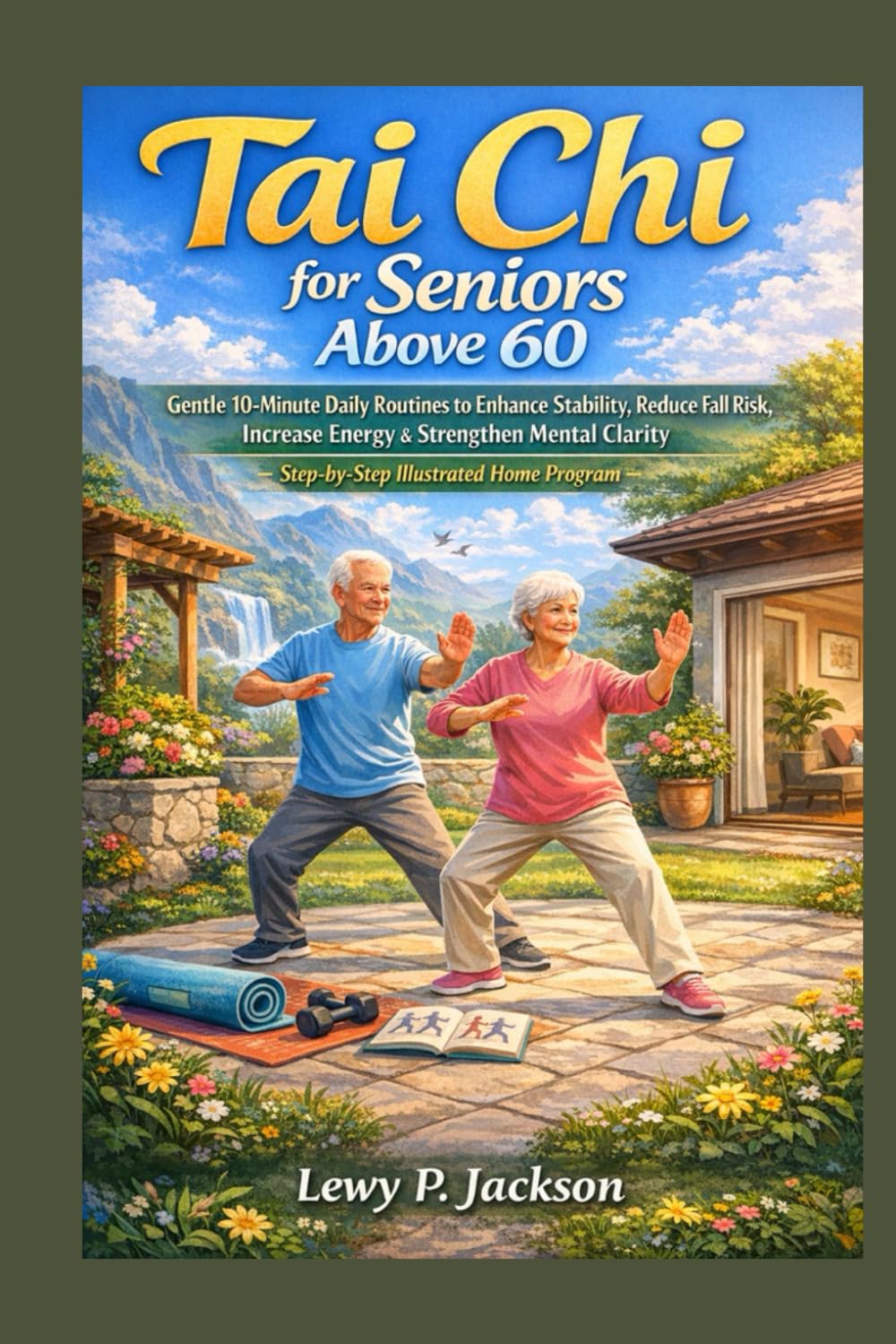 Tai Chi for Seniors Above 60: Gentle 10-Minute Daily Routines to Enhance Stability,Reduce Fall Risk, Increase Energy & Strengthen Mental Clarity. Step-by-Step Illustrated Home Program