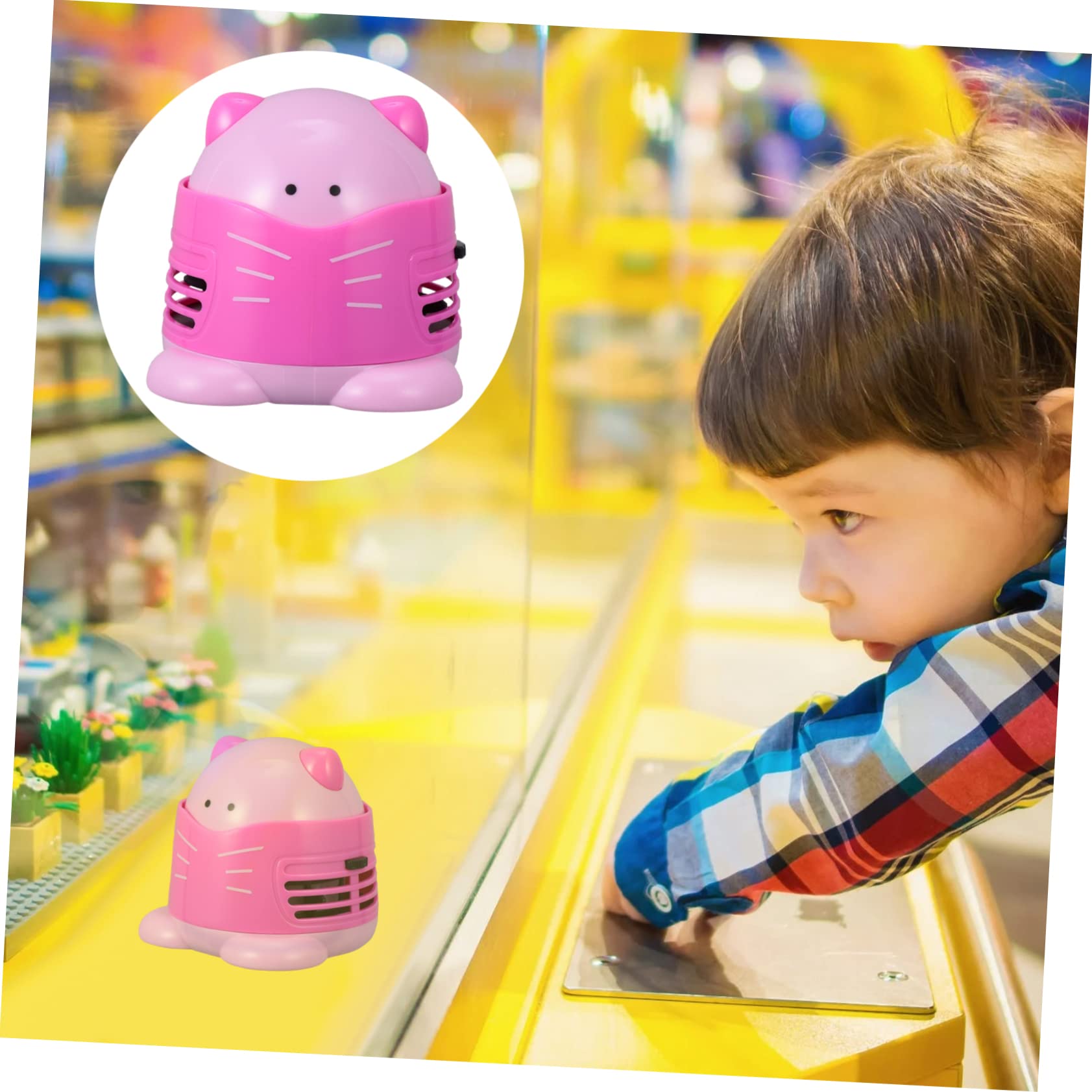 TEHAUX Drawing Vacuum Cleaner Desktop Dust Collector for Efficient Cleaning of Crumbs Dust and Accessories for Home School Office and Car Use No