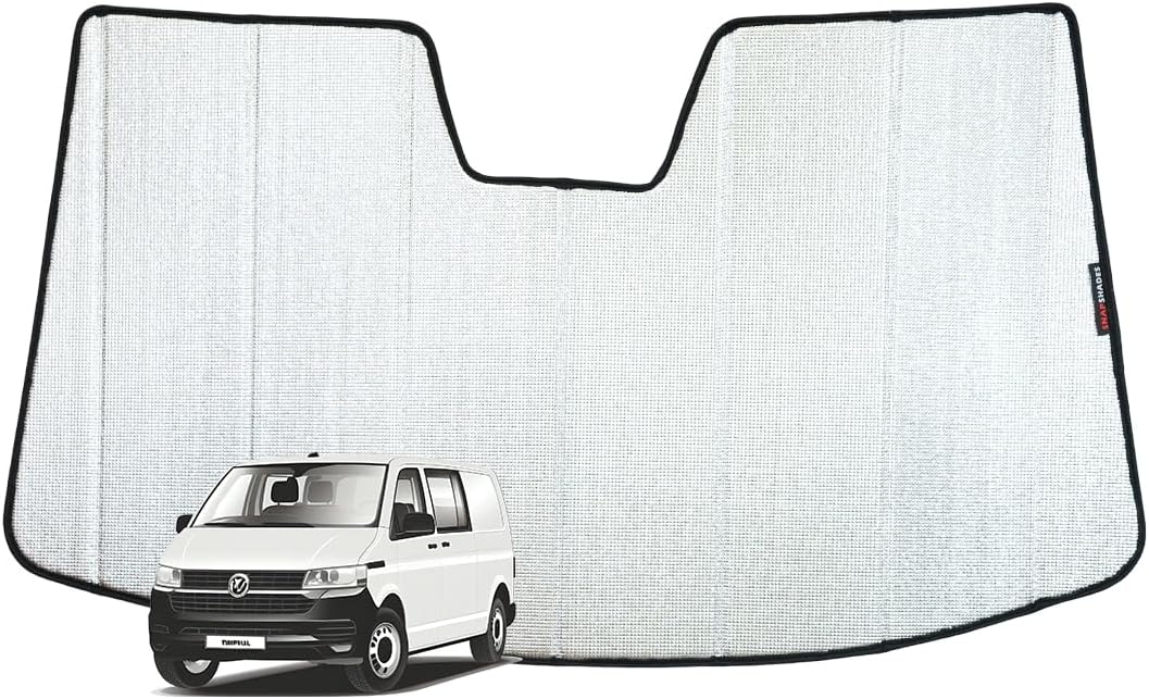 Snap Shades for Volkswagen Transporter/Multivan/Caravelle/California Front Windscreen Sun Shade (T6.1; 2019-Present)