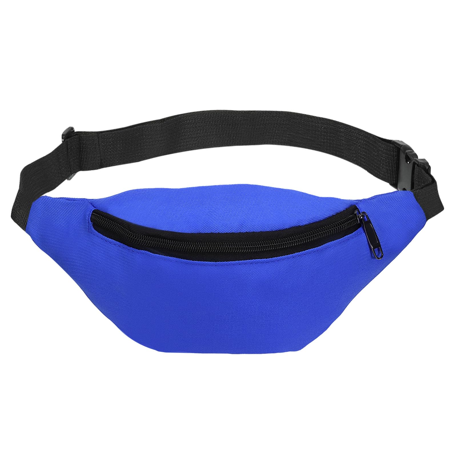 PATIKIL 80s Fanny Pack for Women, Adjustable Waist Bag 90s Fanny Pack for Party, Running, Sky Blue