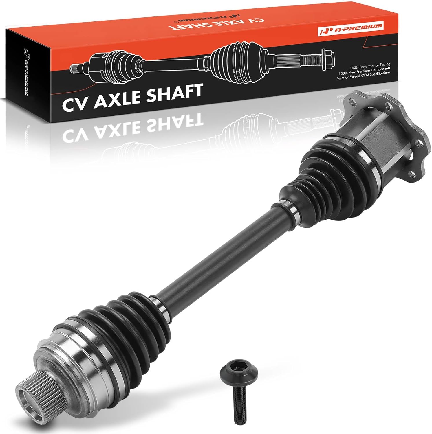 A-Premium CV Axle Shaft Assembly Compatible with Porsche Macan 2015 2016 2017 2018 2019, 2.0L 3.0L 3.6L, Front Left or Right, Replace# 95B407271D, 95B407271H